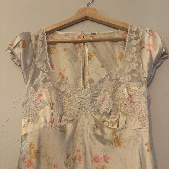 Free People Butterfly Babe Midi Dress Sz Small - Picture 7 of 9